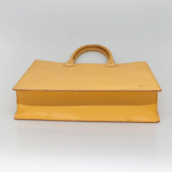LOUIS VUITTON Epi Sac Plat Hand Bag Yellow M52079 LV Auth BA897 - Picture 6 of 16